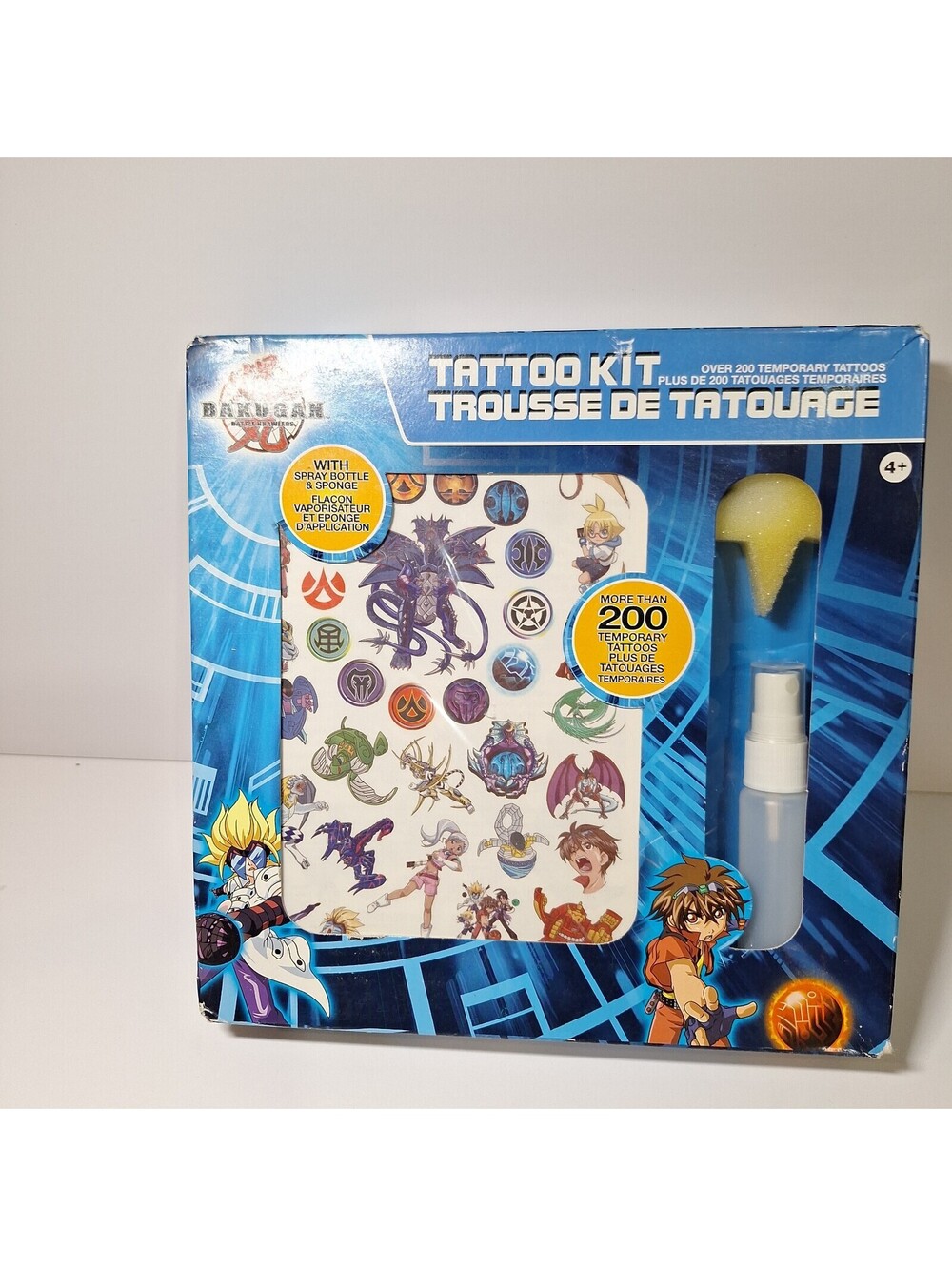 Bakugan Battle Brawlers Savvi Temporary Tattoos - More than 200
